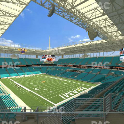 Hard Rock Stadium - Section 309 Seat View
