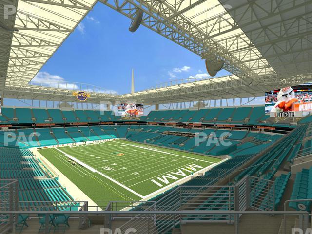 Hard Rock Stadium - Section 309 Seat View Hard Rock Stadium - Section 309 Seat View