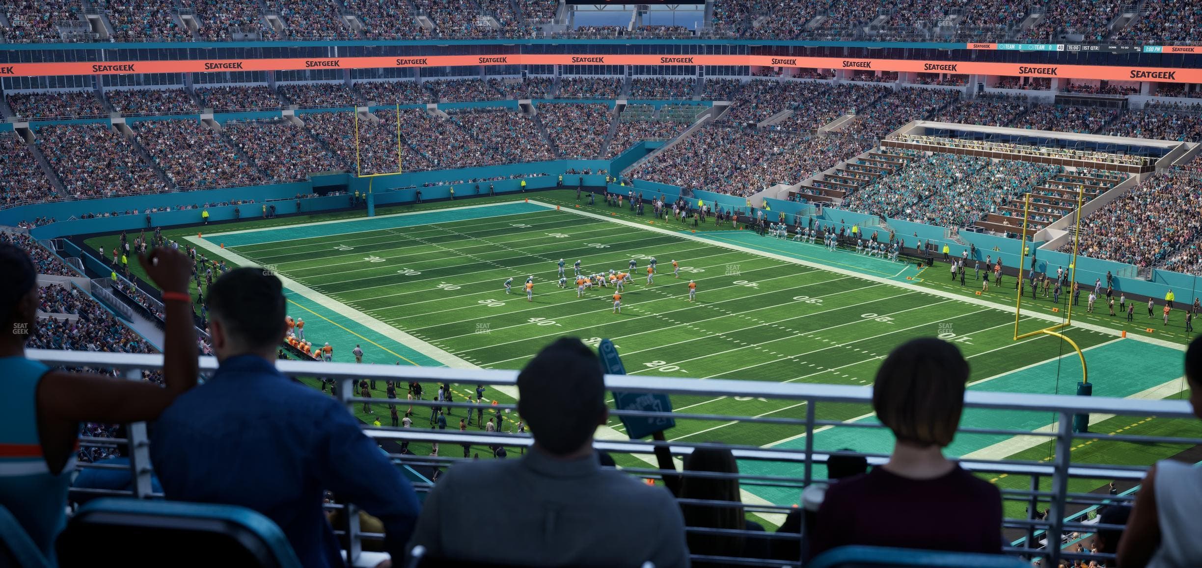 Hard Rock Stadium - Section 310 Patio Terrace Seat View