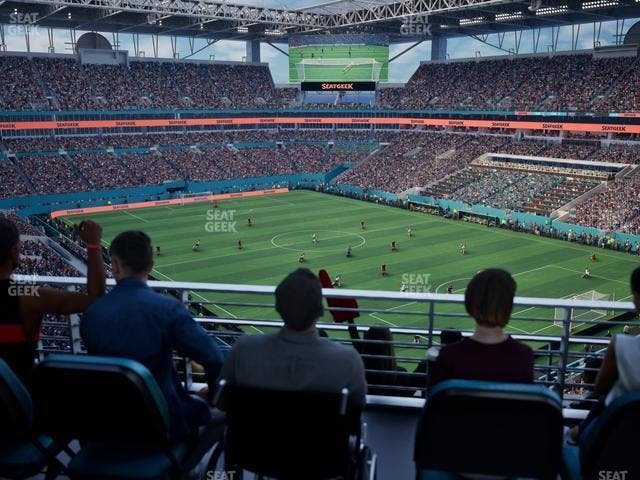 Hard Rock Stadium - Section 310 Patio Terrace Seat View
