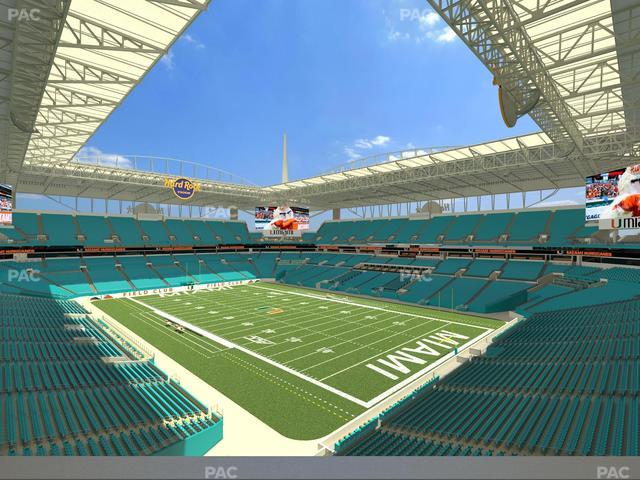 Hard Rock Stadium - Section 310 Seat View