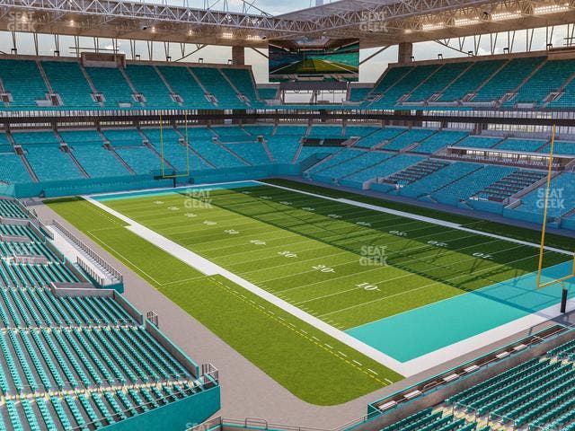Hard Rock Stadium - Section 310 Seat View