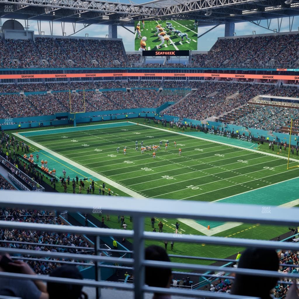 Hard Rock Stadium - Section 310 Seat View