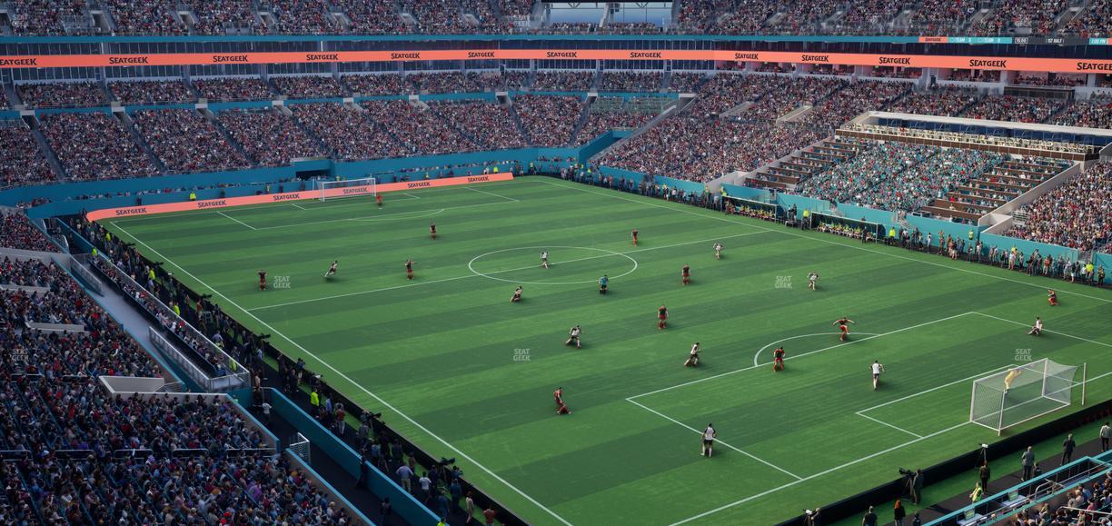 Hard Rock Stadium - Section 310 Seat View