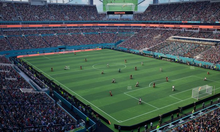 Hard Rock Stadium - Section 310 Seat View