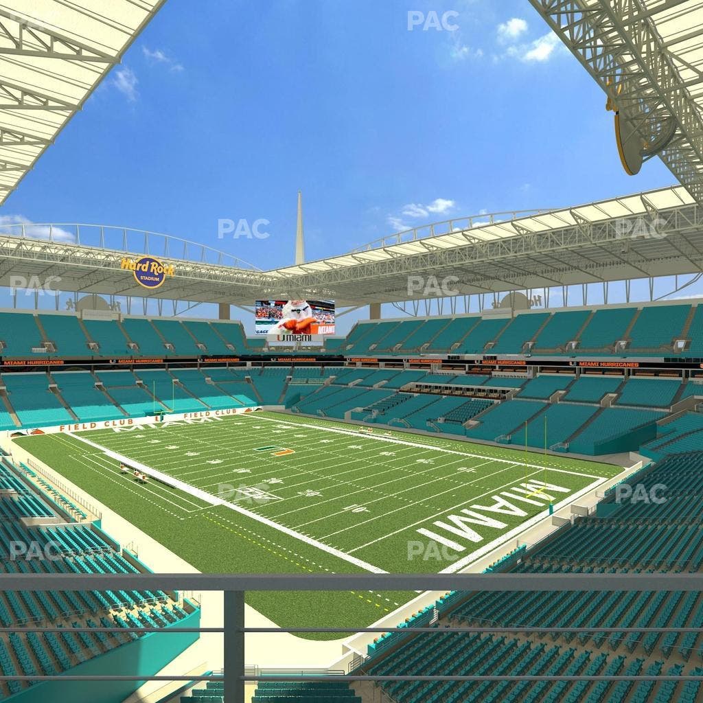 Hard Rock Stadium - Section 310 Seat View
