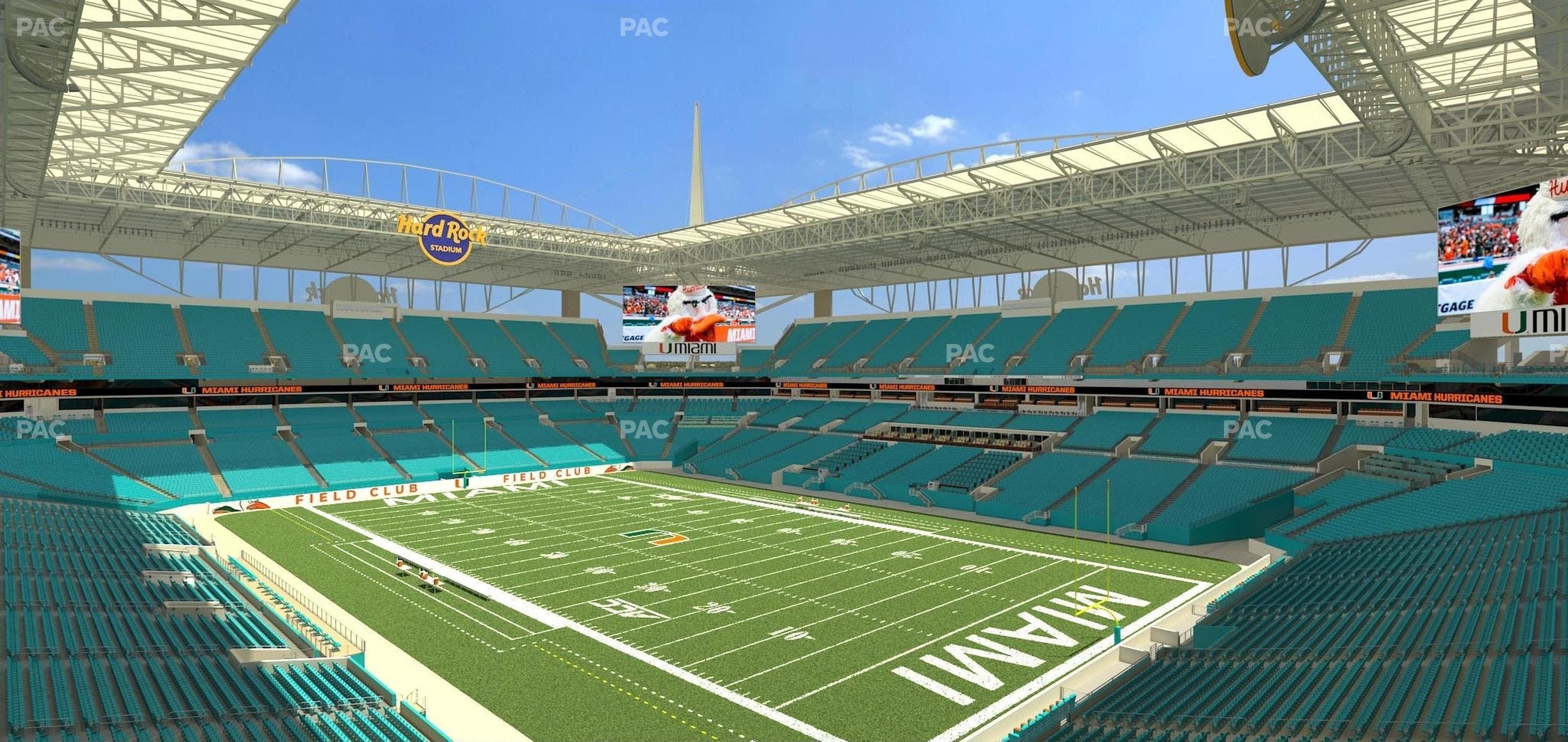 Hard Rock Stadium - Section 310 Seat View