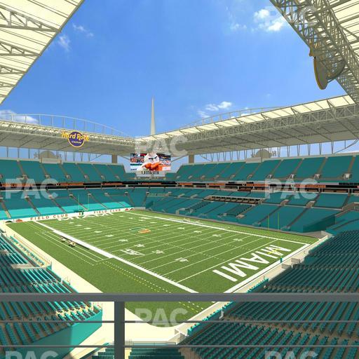 Hard Rock Stadium - Section 310 Seat View