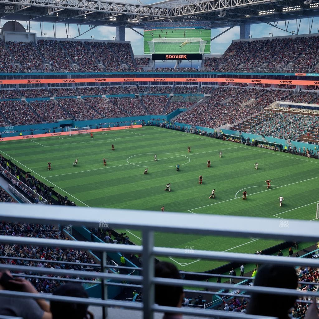 Hard Rock Stadium - Section 310 Seat View