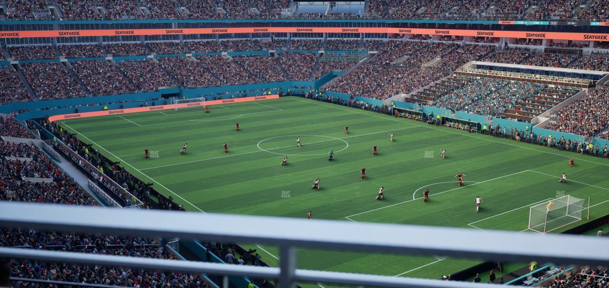 Hard Rock Stadium - Section 310 Seat View