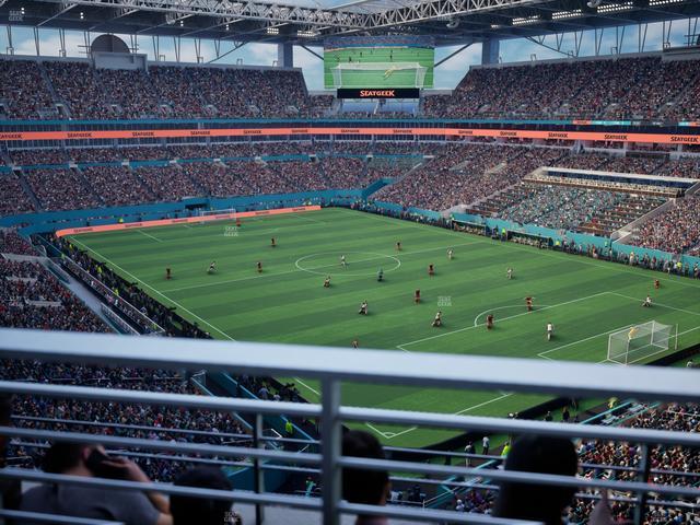 Hard Rock Stadium - Section 310 Seat View Hard Rock Stadium - Section 310 Seat View