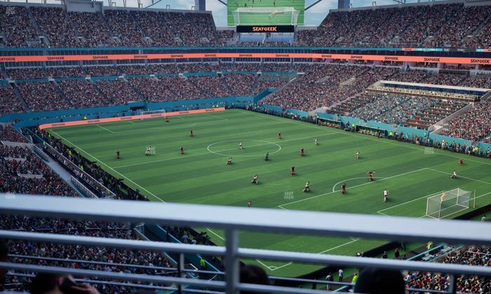 Hard Rock Stadium - Section 310 Seat View