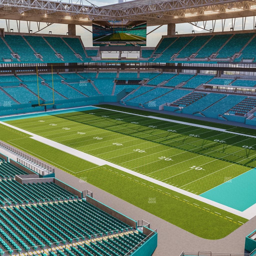 Hard Rock Stadium - Section 311 Corner Suite Seat View