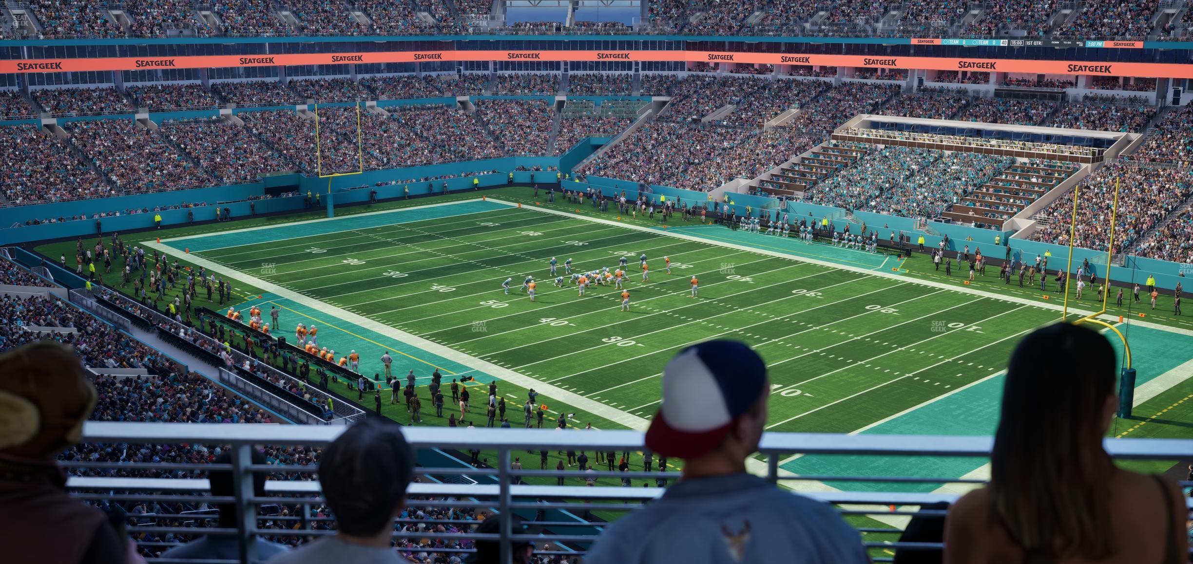 Hard Rock Stadium - Section 311 Patio Terrace Seat View