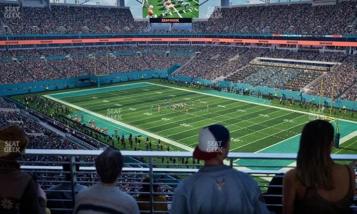 Hard Rock Stadium - Section 311 Patio Terrace Seat View