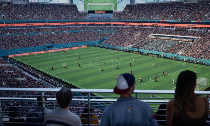 Hard Rock Stadium - Section 311 Patio Terrace Seat View