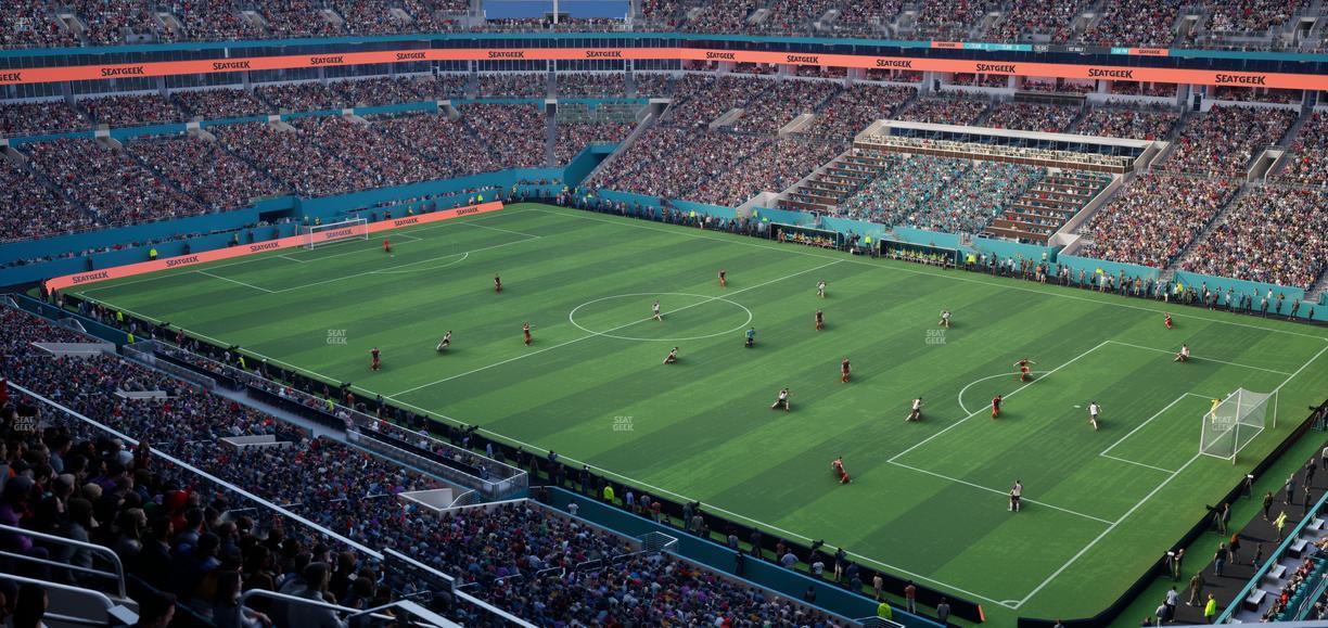 Hard Rock Stadium - Section 312 Seat View