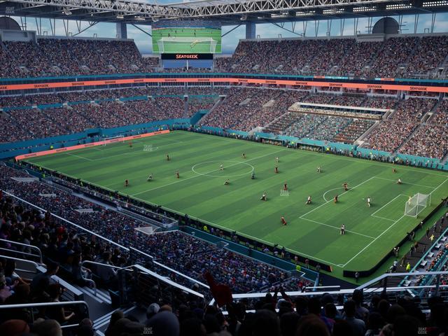 Hard Rock Stadium - Section 312 Seat View Hard Rock Stadium - Section 312 Seat View