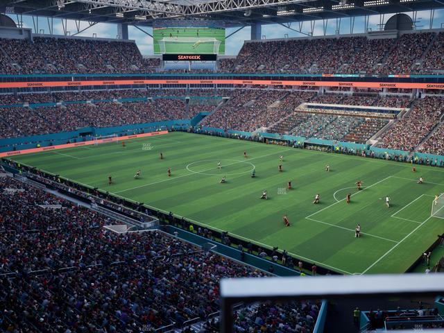 Hard Rock Stadium - Section 312 Seat View