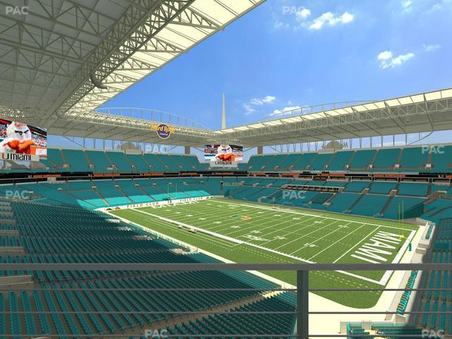 Hard Rock Stadium - Section 312 Seat View