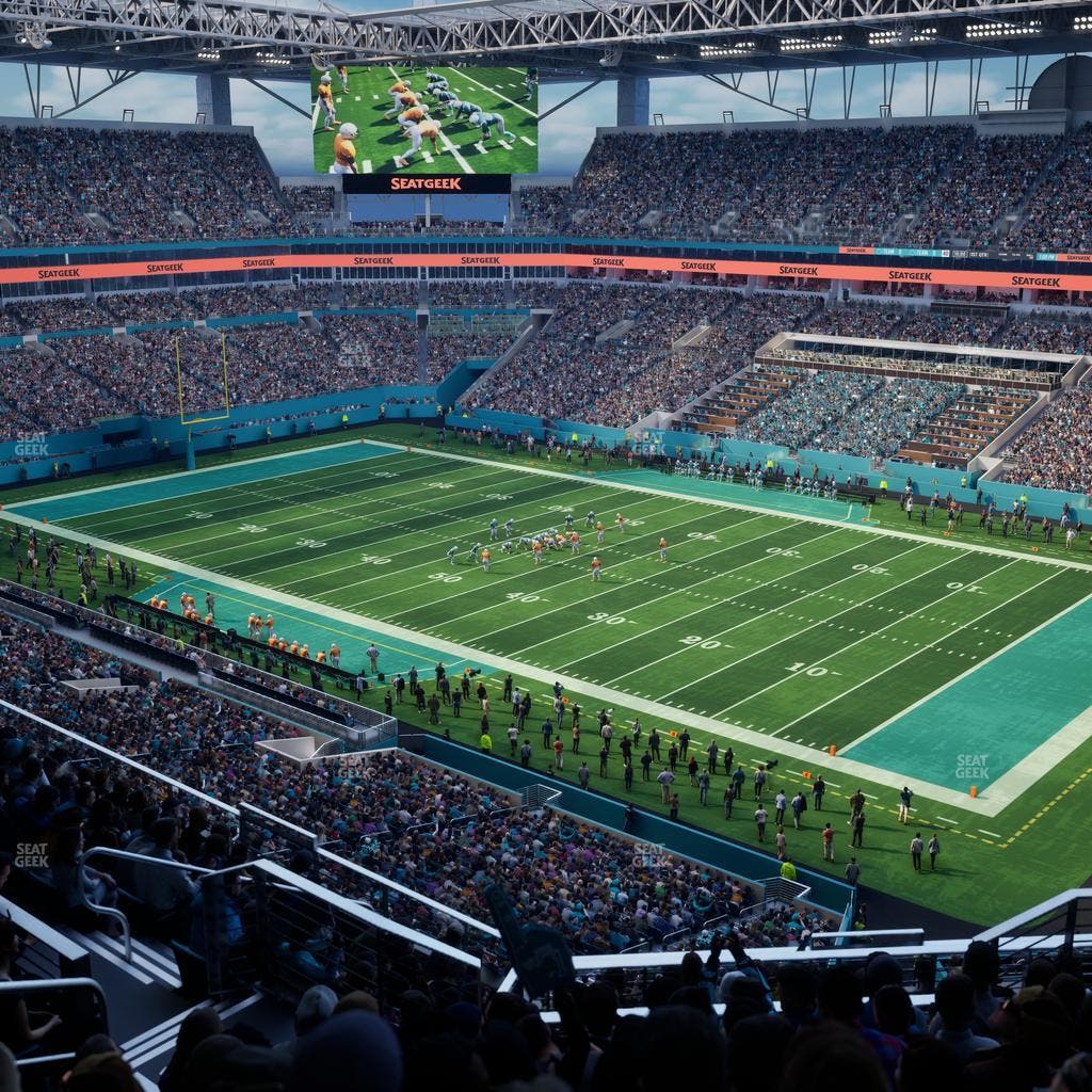 Hard Rock Stadium - Section 312 Seat View