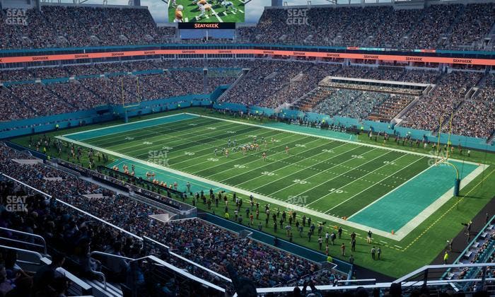 Hard Rock Stadium - Section 312 Seat View