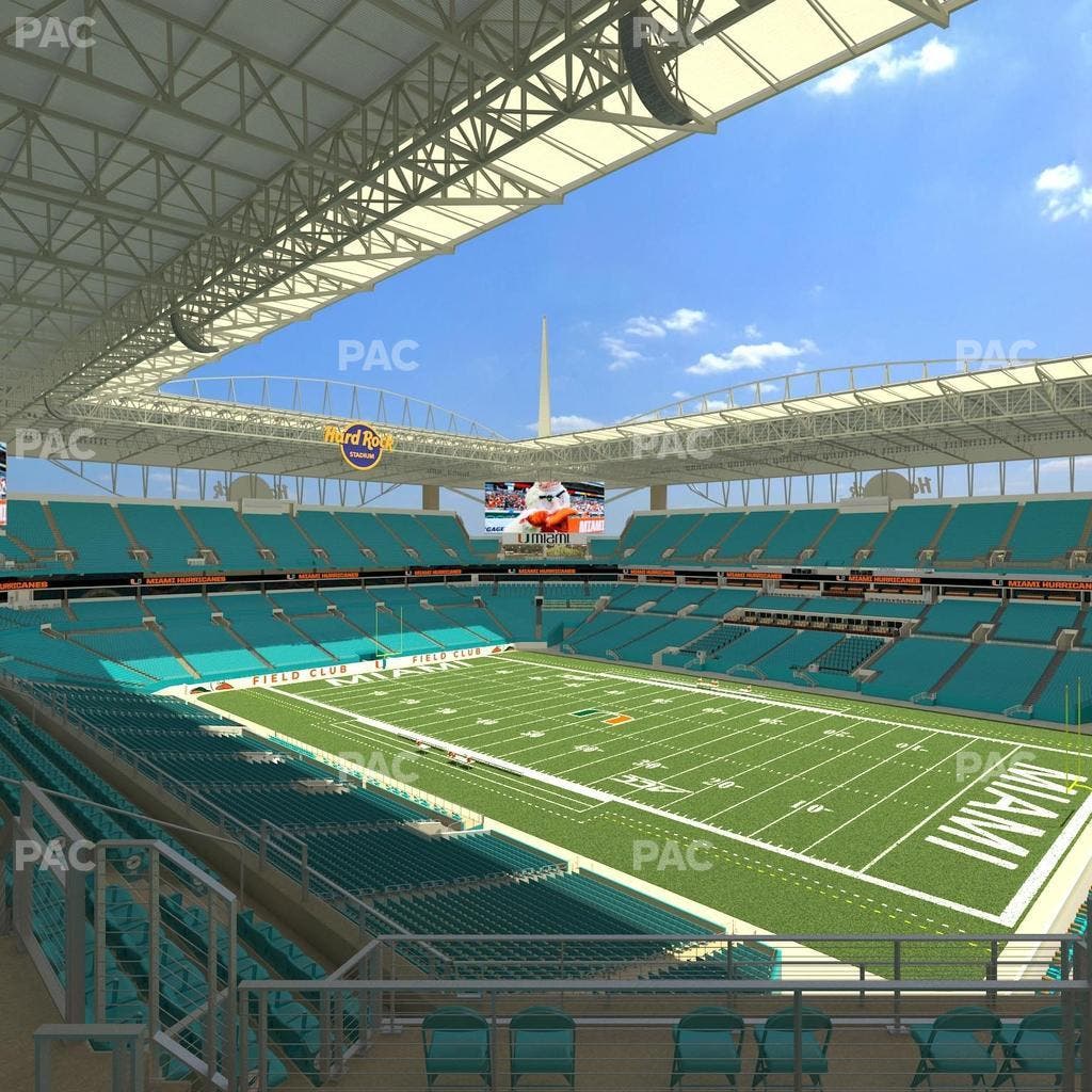 Hard Rock Stadium - Section 312 Seat View