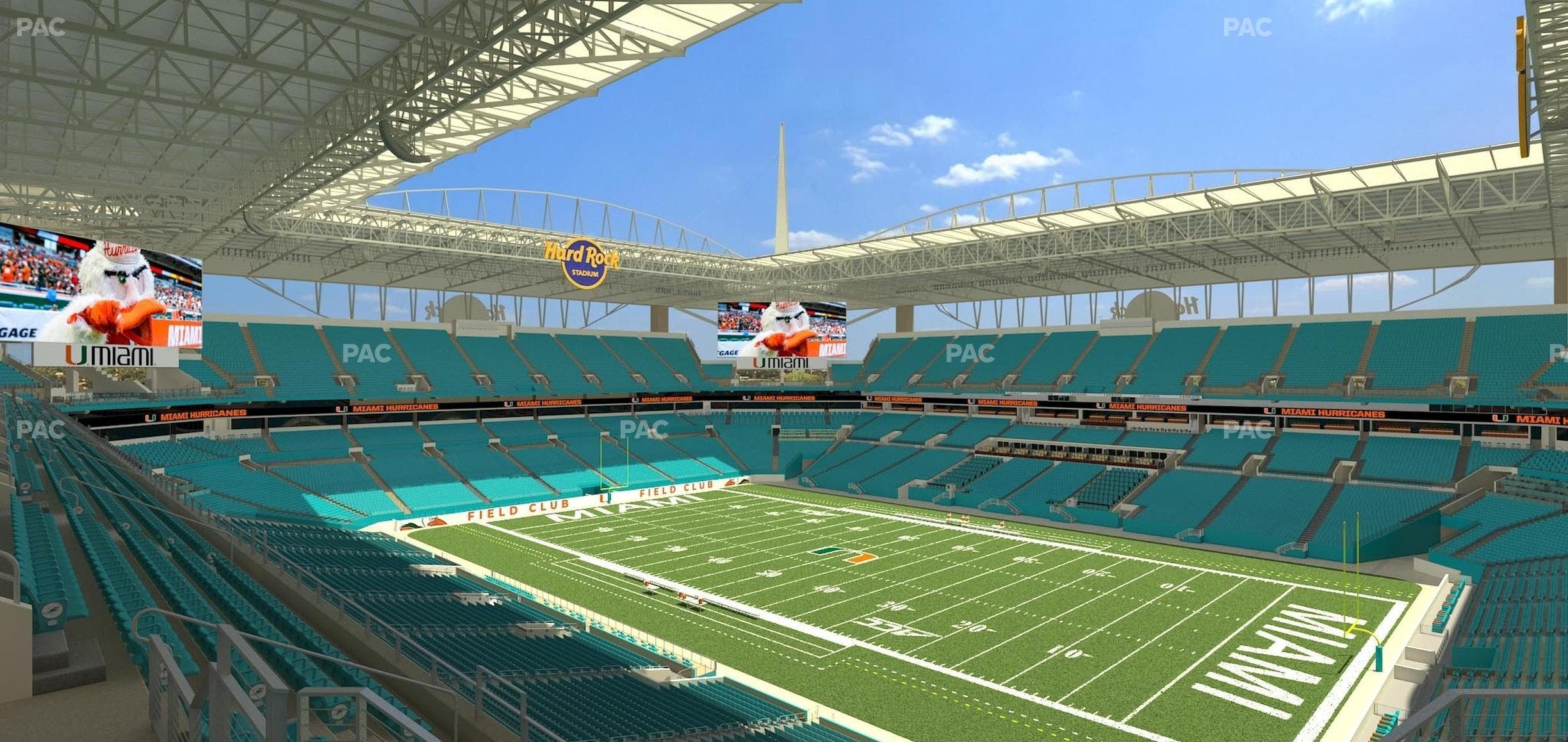 Hard Rock Stadium - Section 312 Seat View