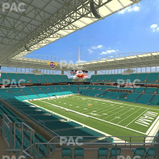 Hard Rock Stadium - Section 312 Seat View