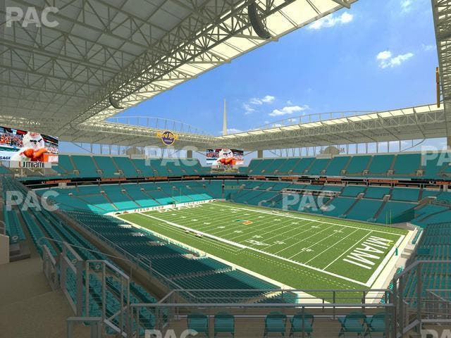 Hard Rock Stadium - Section 312 Seat View
