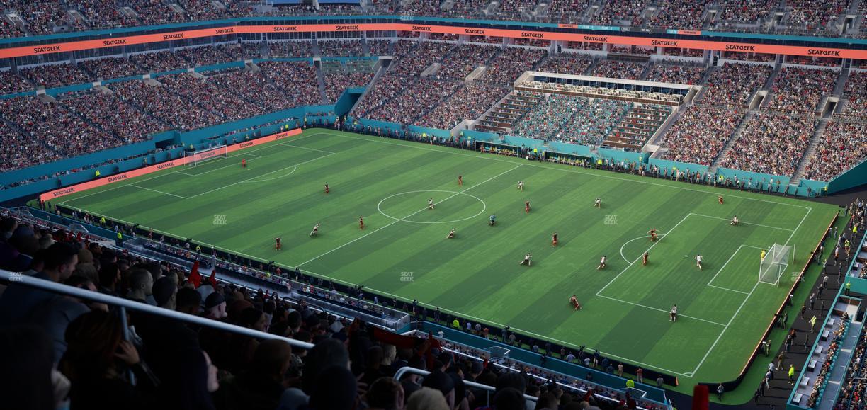 Hard Rock Stadium - Section 313 Seat View