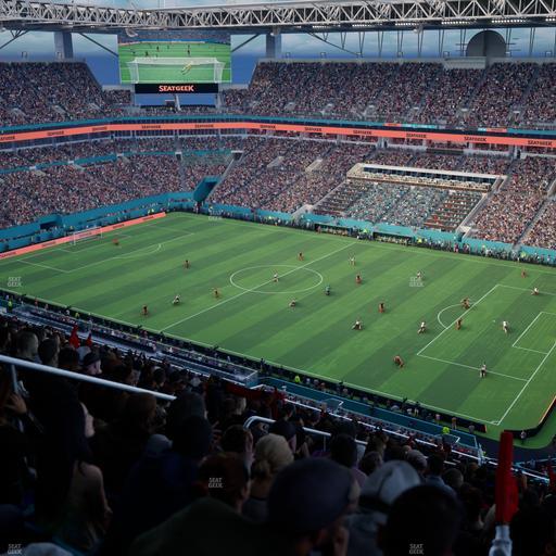 Hard Rock Stadium - Section 313 Seat View