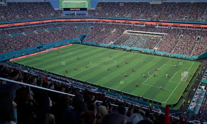 Hard Rock Stadium - Section 313 Seat View