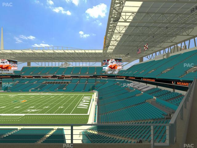 Hard Rock Stadium - Section 313 Seat View