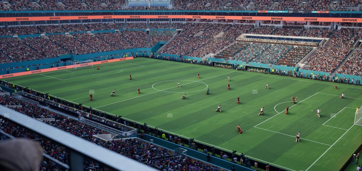 Hard Rock Stadium - Section 313 Seat View