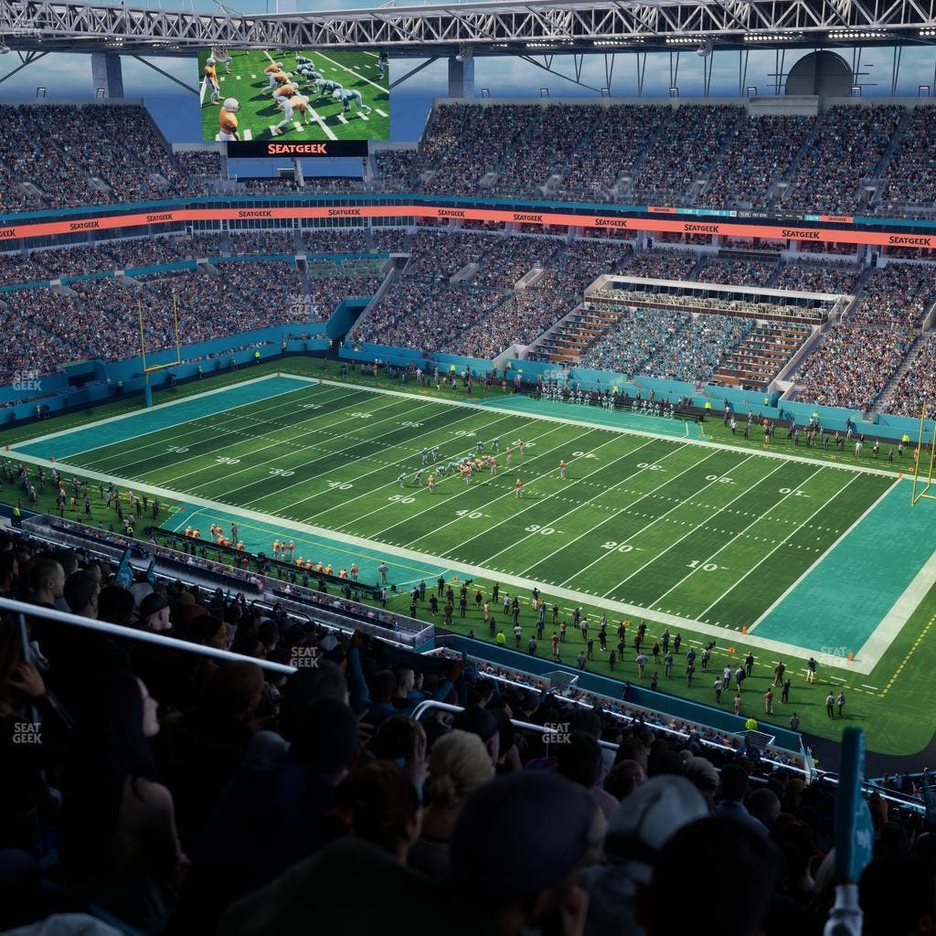 Hard Rock Stadium - Section 313 Seat View