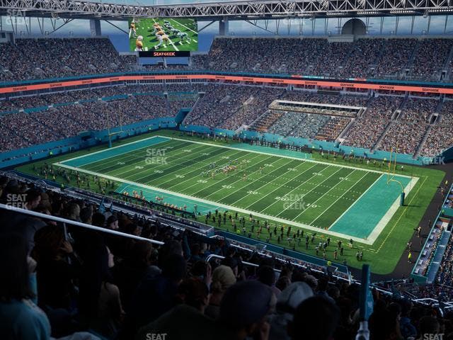 Hard Rock Stadium - Section 313 Seat View