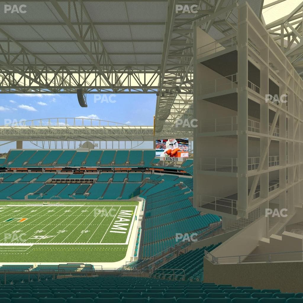 Hard Rock Stadium - Section 313 Seat View