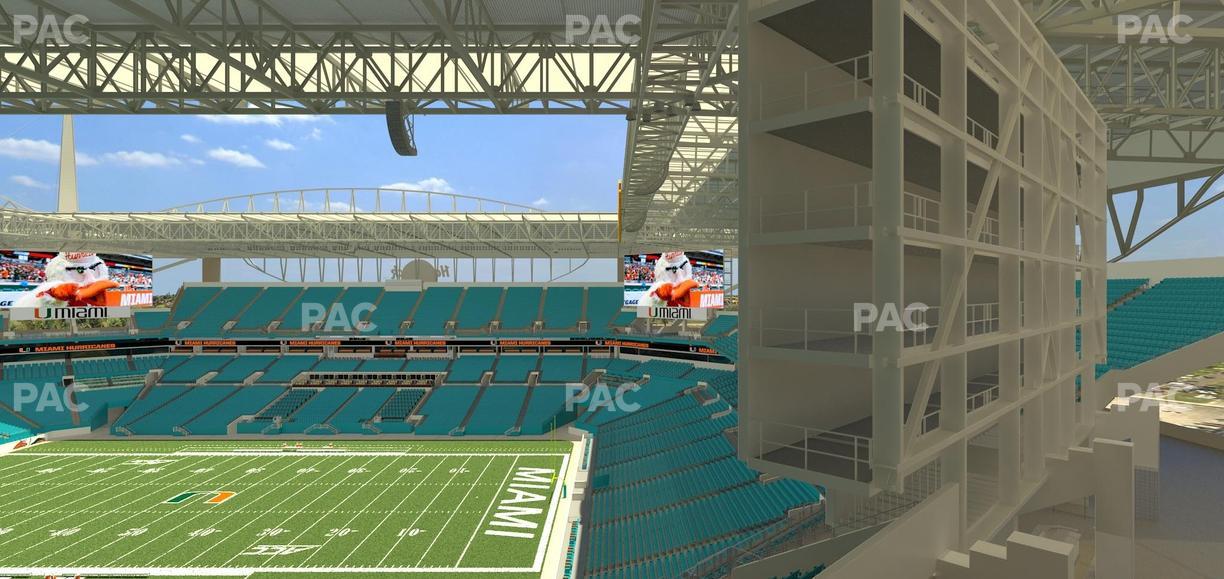 Hard Rock Stadium - Section 313 Seat View