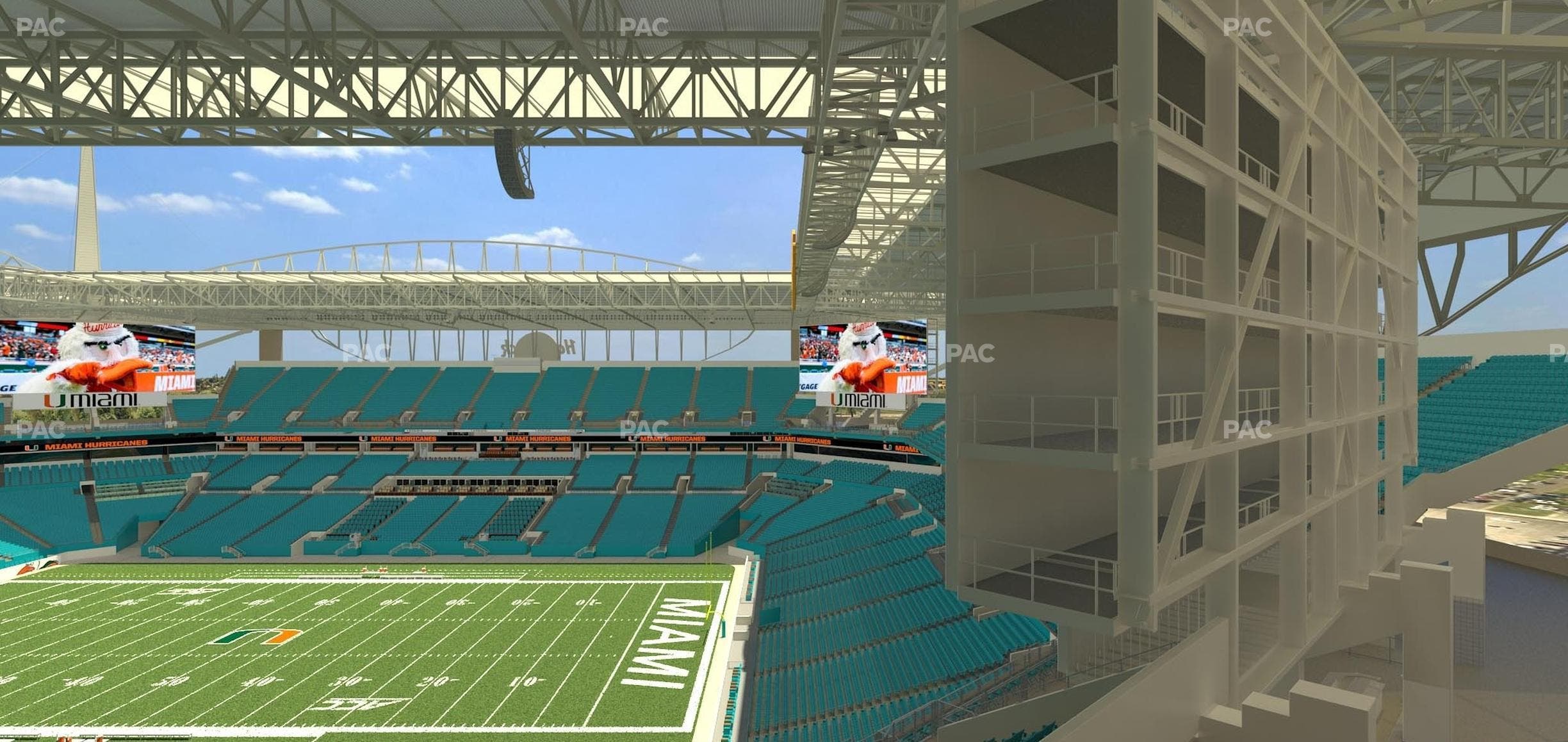 Hard Rock Stadium - Section 313 Seat View