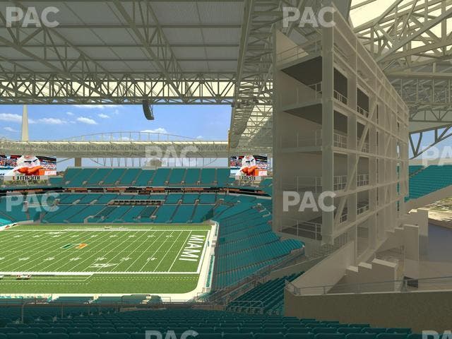 Hard Rock Stadium - Section 313 Seat View
