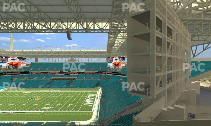 Hard Rock Stadium - Section 313 Seat View
