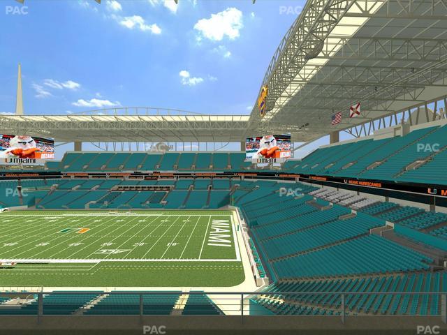 Hard Rock Stadium - Section 314 Seat View
