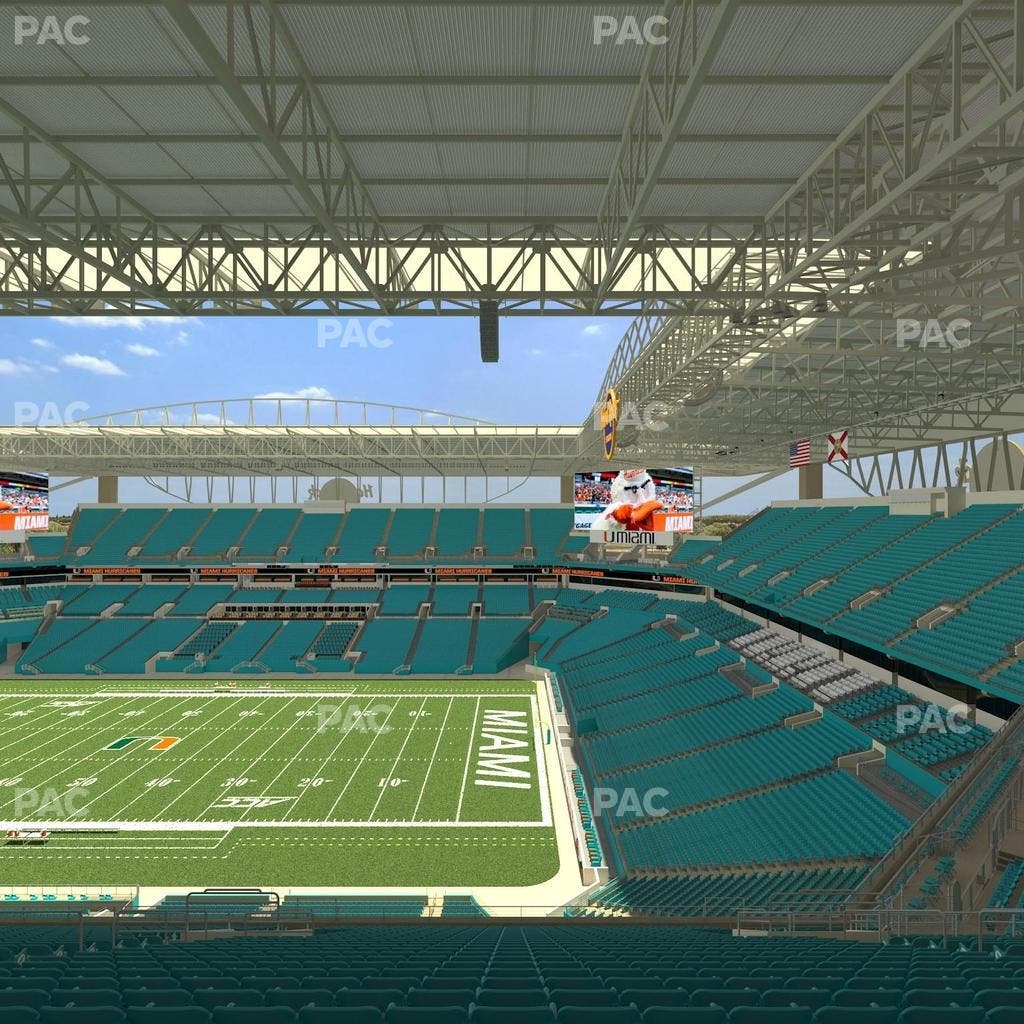 Hard Rock Stadium - Section 314 Seat View