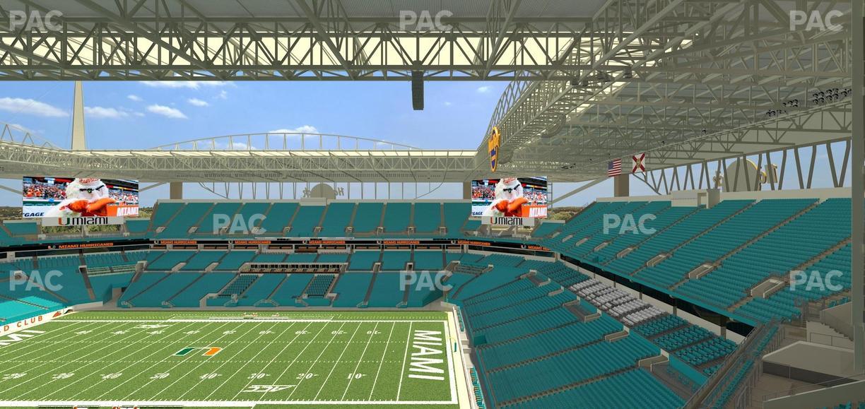Hard Rock Stadium - Section 314 Seat View