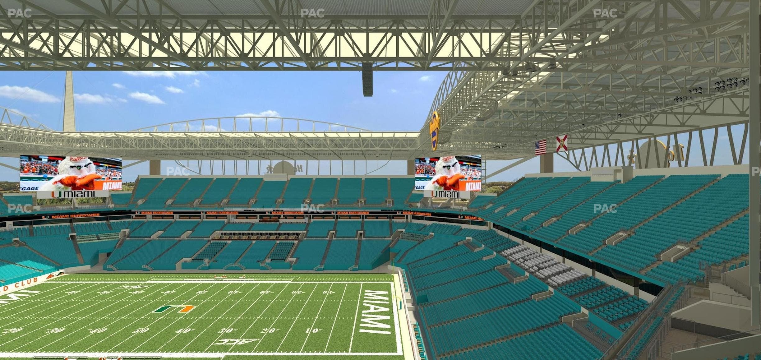 Hard Rock Stadium - Section 314 Seat View