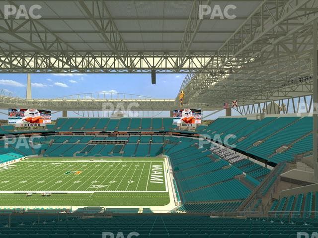 Hard Rock Stadium - Section 314 Seat View