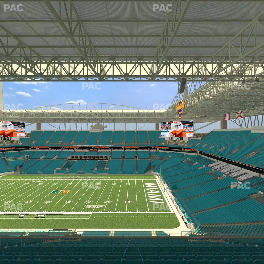 Hard Rock Stadium - Section 315 Seat View
