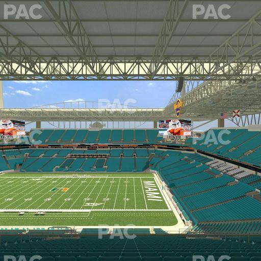 Hard Rock Stadium - Section 315 Seat View