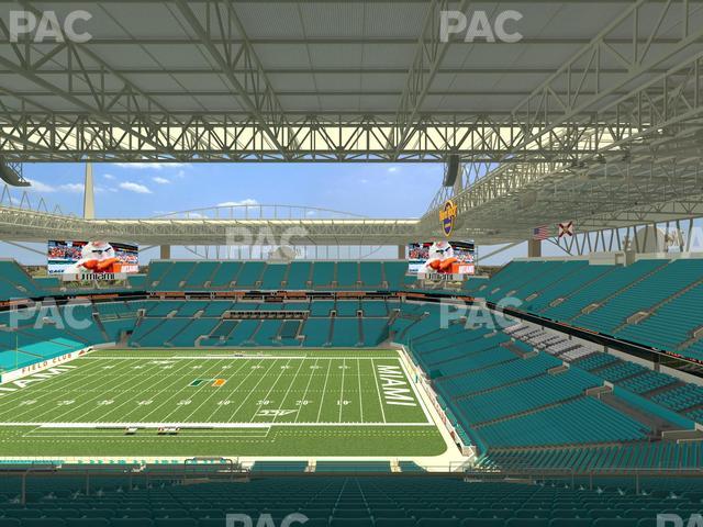 Hard Rock Stadium - Section 315 Seat View Hard Rock Stadium - Section 315 Seat View